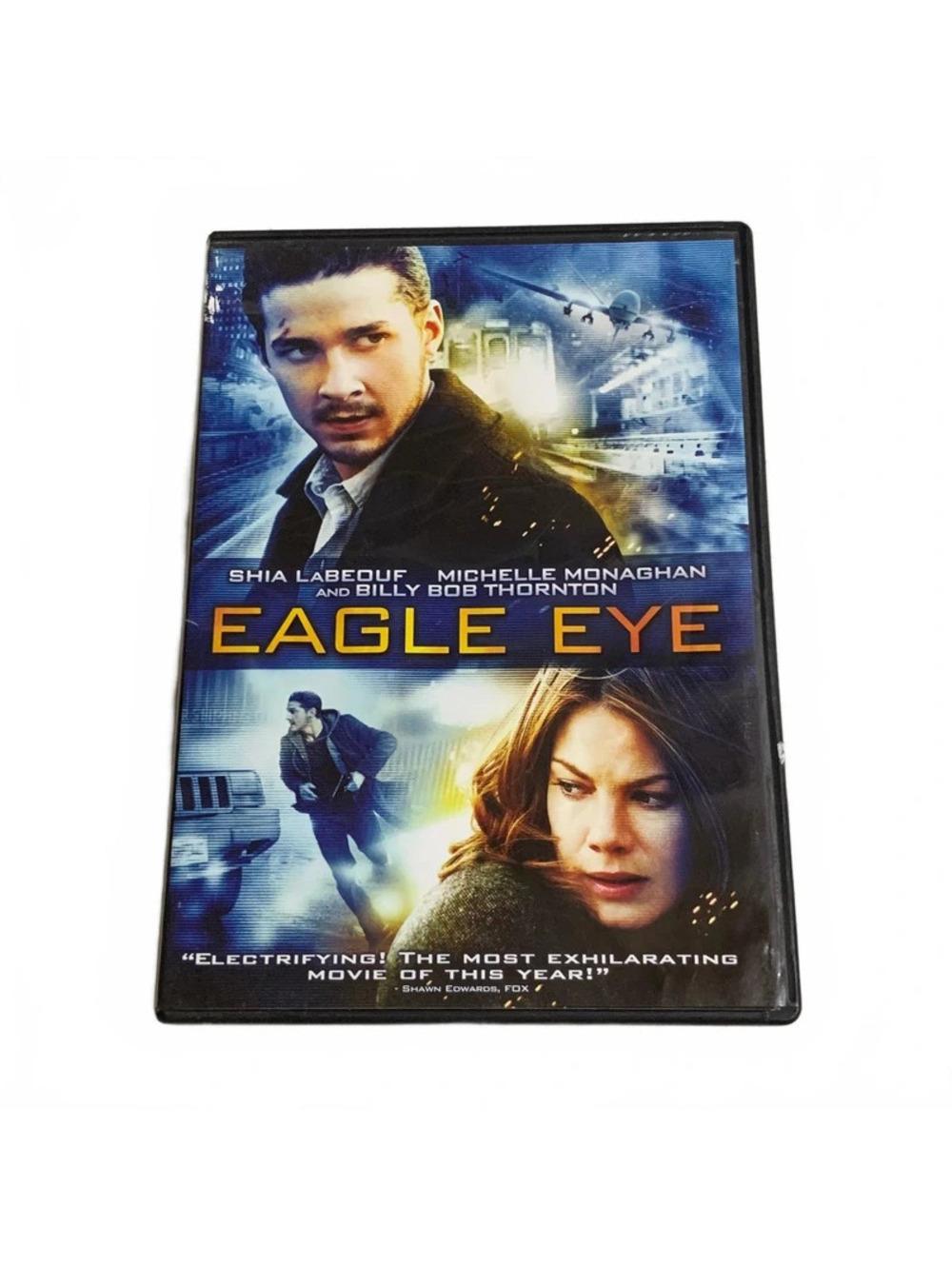 Eagle Eye DVD 2008 Widescreen PG-13 Action Thriller Shia LaBeouf